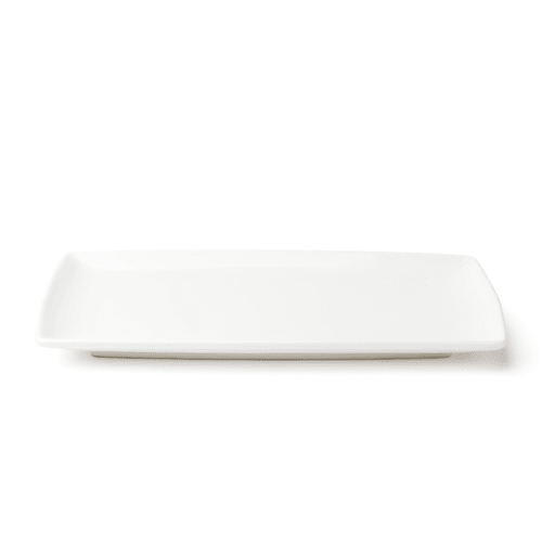Browne Foodservice 5630187 Foundation Plate, 9.25"X5.25", White