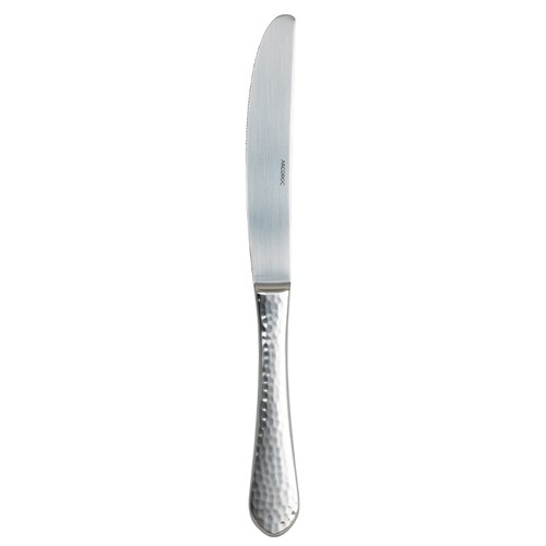 Arc Cardinal FM604 Stone Satin Dinner Knife, 9-1/2", 18/10 Stainless Steel (Case of 12)