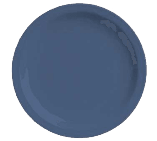 Libbey 903032002 Cantina 11-1/4" Carved Plate, Blueberry (Case of 12)