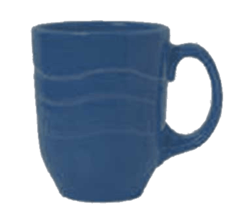 Libbey 903032004 Cantina 11oz Carved Mug, Blueberry (Case of 12)
