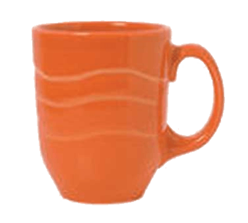 Libbey 903034004 Cantina 11oz Carved Mug, Cayenne (Case of 12)