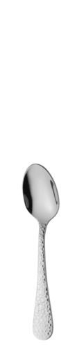 RAK C0SPAMCOS Sparkle Hammered 4.7" Tea Spoon, 18/0 Stainless Steel (Case of 12)