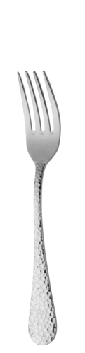 RAK C0SPDIF Sparkle Hammered 8.2" Table Fork, 18/0 Stainless Steel (Case of 12)