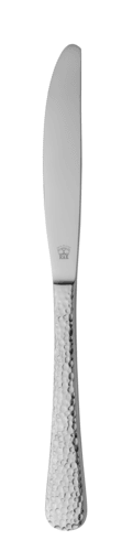 RAK C0SPDIK Sparkle Hammered 9.6" Table Knife, 13/0 Stainless Steel (Case of 12)