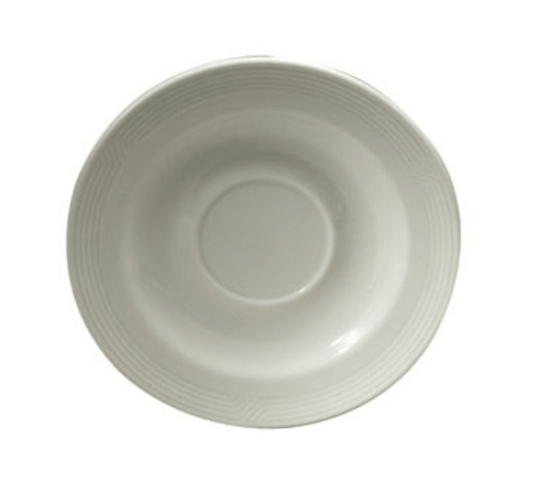 Oneida R4010000500 Impressions 6-1/4" Saucer, White (Case of 36)