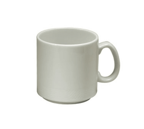 Oneida R4010000560 Impressions 9oz Stackable Mug, White (Case of 36)