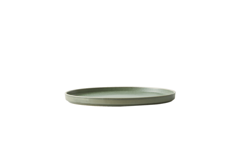 Oneida MO2701027SB Moira 10-3/4" Round Plate, Smoky Basil