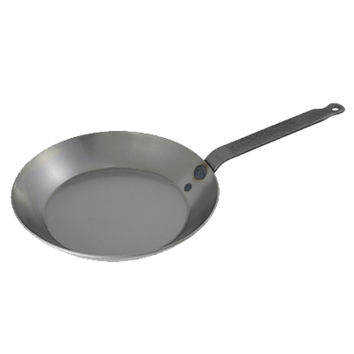 Matfer 062005 Induction Ready Fry Pan, 11-7/8", Black Steel