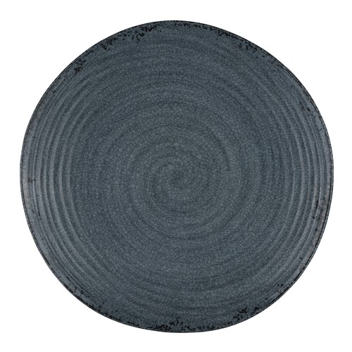 Steelite 7184TM073 Creations Melamine Plate, 6-1/2", Slate