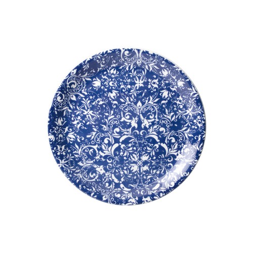 Steelite 17640567 Performance Ink Coupe Plate, 8", Blue