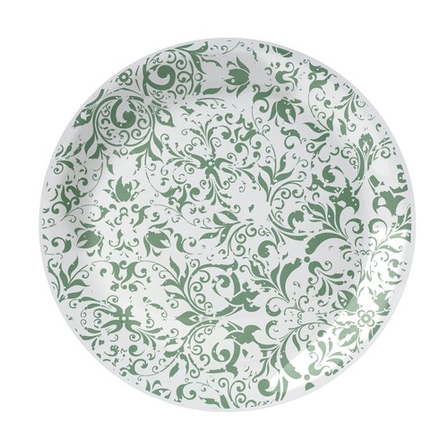 Steelite 17650568 Performance Ink Coupe Plate, 6", Green