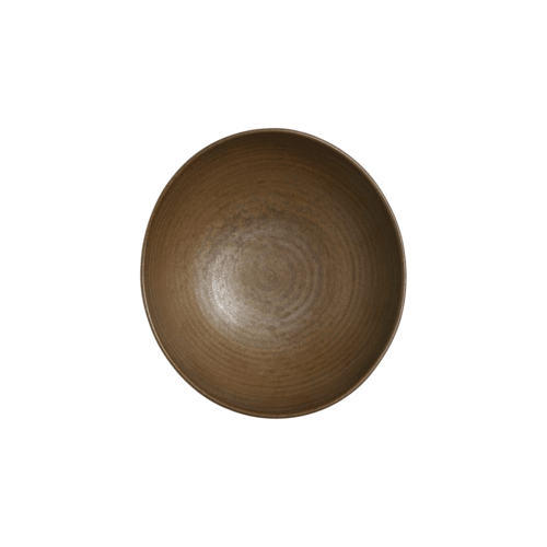 Steelite 6965E6159 Folio Alpha Ceram Bowl, 6-1/2", Brown