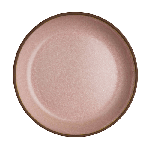 Steelite 6215RT000 Maham Studio Deep Plate, 10oz, Pink Peppercorn