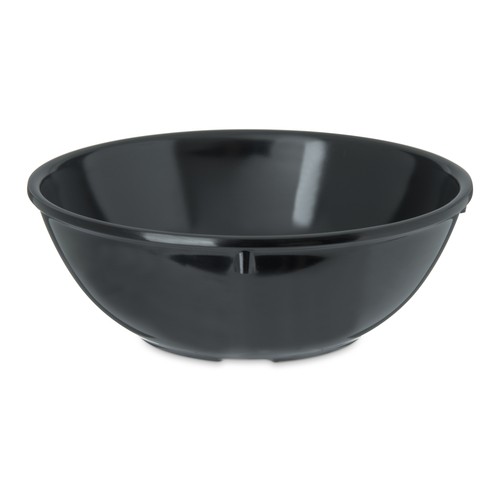 Carlisle 4352103 Dallas Ware® Melamine Nappie Bowl 14oz, 5-1/2", Black