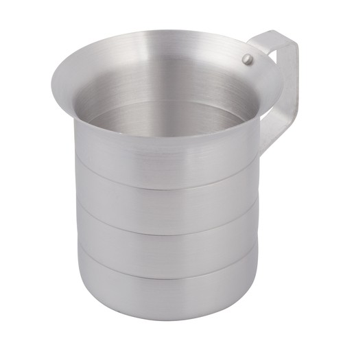 Winco AM-1 Measuring Cup, 1 qt, Aluminum