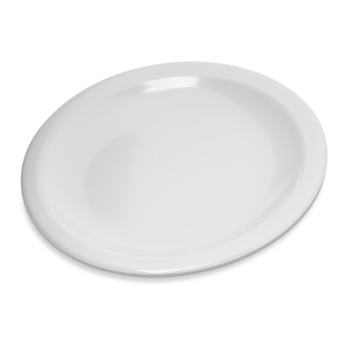 Carlisle 4350502 Dallas Ware® Melamine Bread & Butter Plate, 5-5/8", White