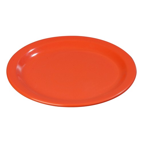 Carlisle 4350152 Dallas Ware® Melamine Dinner Plate, 9", Sunset Orange