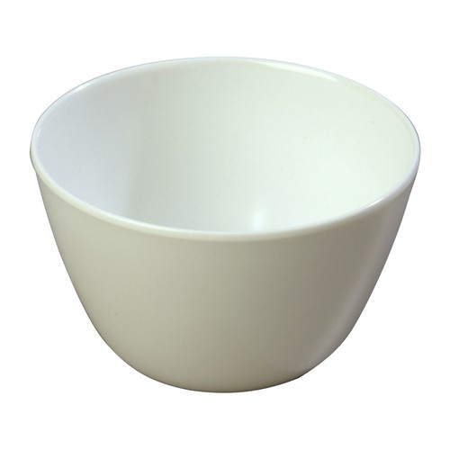 Carlisle KL35002 Kingline™ Melamine Narrow Rim Bouillon Cup, 8oz, White