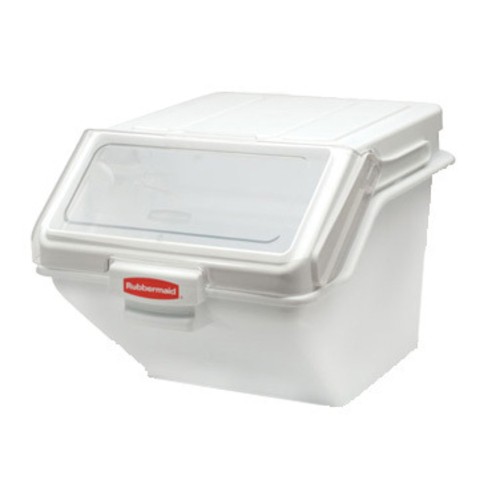 Rubbermaid FG9G5800WHT ProSave® Shelf Ingredient Bin, 200 cup/12gal