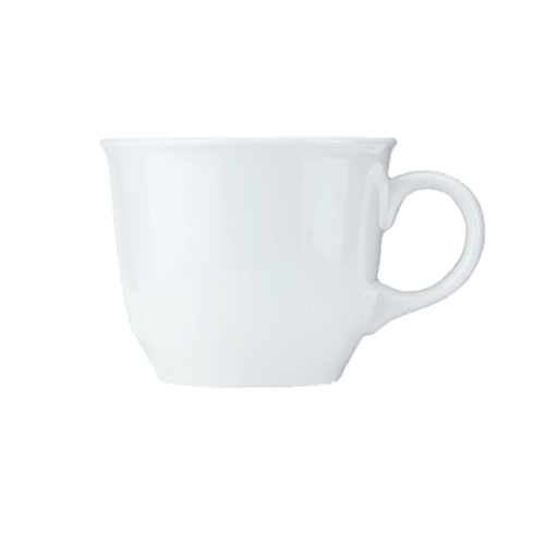 Syracuse 911194015, Reflections Tea Cup, 8oz, Aluma White (Case of 36)