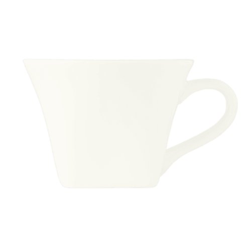World Tableware SL-30 Slate Low Cup, 8oz, Bright White (Case of 36)