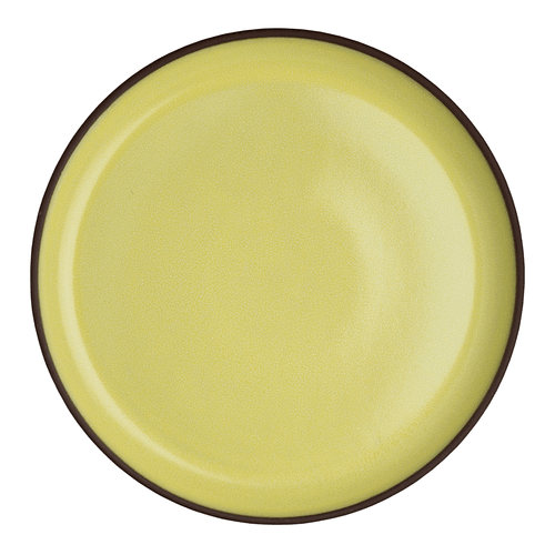 Steelite 6214RT002 Maham Studio Round Plate, 9-1/2", Saffron