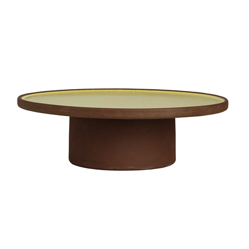 Steelite 6214RT003 Maham Studio Elevated Platform, 6"X1-3/4", Saffron