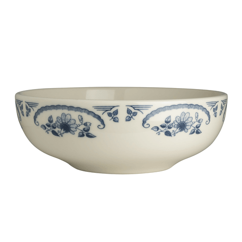Steelite HL5595035 American Rose Small Bistro Bowl, 1qt, Blue