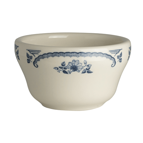 Steelite HL1015035 American Rose Unhandled Bouilon, 7-1/4oz, Blue