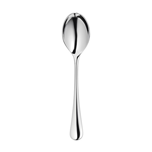 Steelite 5970SX002 Radford Oval Bowl Soup/Dessert Spoon, 7-3/4", 18/0 Stainless Steel