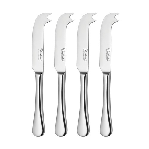 Steelite 5970SX268 Radford 4-Piece Cheese Set, 8-1/4", 18/10 Stainless Steel