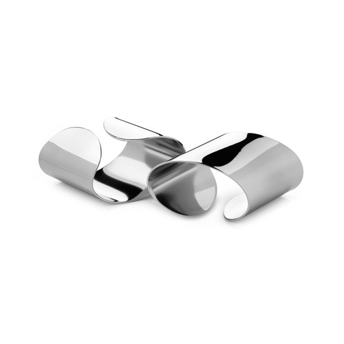 Steelite 5970SX267 Radford 2-Piece Napkin Ring Set, 2-3/4", 18/10 Stainless Steel