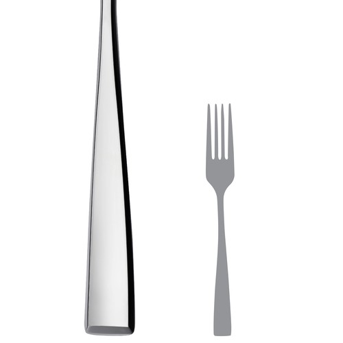 Steelite 5740SX023 Hartman Dessert/Salad Fork, 6-3/4", 18/10 Stainless Steel