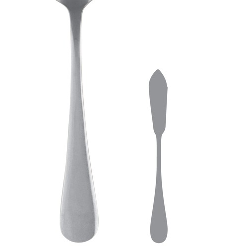 Steelite 5734SX045 Fulton Vintage Butter Knife, 7", 18/0 Stainless Steel