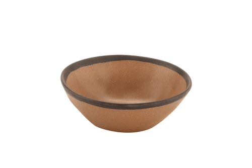 G.E.T. B-180-TP Pottery Market Melamine Salad/Soup Bowl, 16oz, Speckled Taupe
