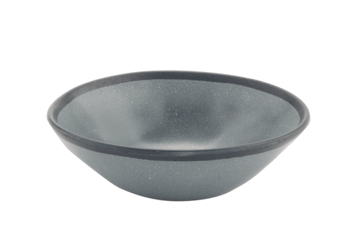 G.E.T. B-420-GR Pottery Market Melamine Bowl, 1.3qt, Speckled Grey
