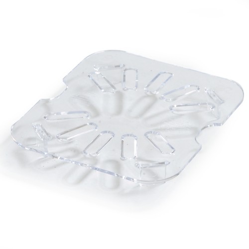 Carlisle 3068907 StorPlus Food Pan Drain Shelf, 1/6 Size, Clear