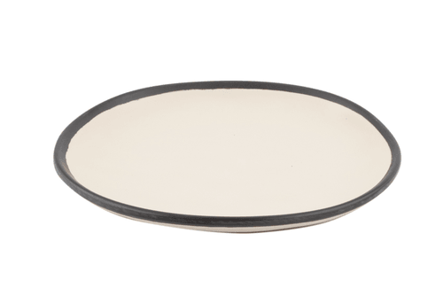 G.E.T. CS-100-MA Pottery Market Melamine Coupe Dinner Plate, 10-1/2", Manila