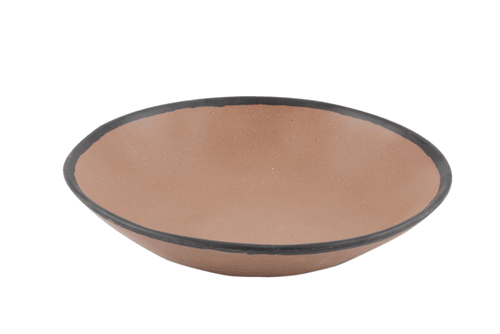 G.E.T. B-420-TP Pottery Market Melamine Salad/Pasta Bowl, 10", Speckled Taupe
