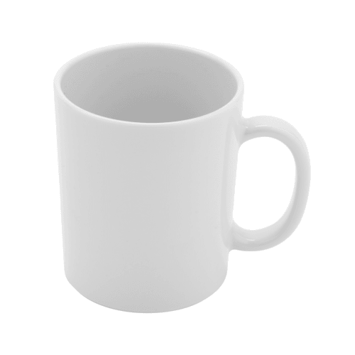 G.E.T. TM-8-MN-W Minski Textured Coffee Mug w/ Handle, 8oz, White