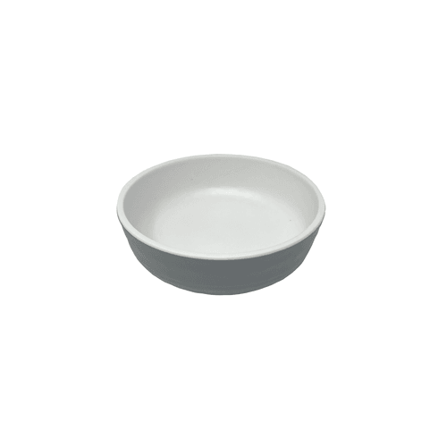 G.E.T. RR-5-WM/GRM Roca Side/Monkey Dish, 4oz, White/Gray