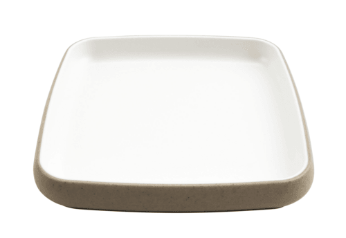 G.E.T. 21373-TOH/SND cheforward Melamine Square Plate, 6-1/2", Honey/Sandstone