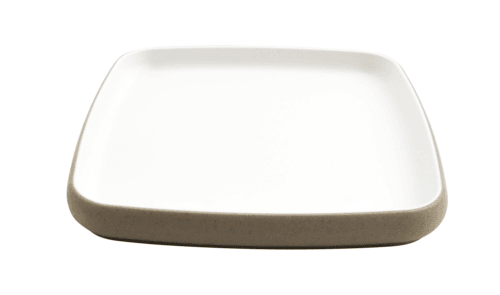 G.E.T. 21374-TOH/SND cheforward Melamine Square Plate, 8-1/2", Honey/Sandstone