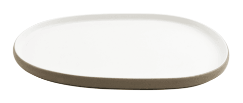 G.E.T. 21280-TOH/SND cheforward Melamine Platter, 16.1"X10.1", Honey/Sandstone