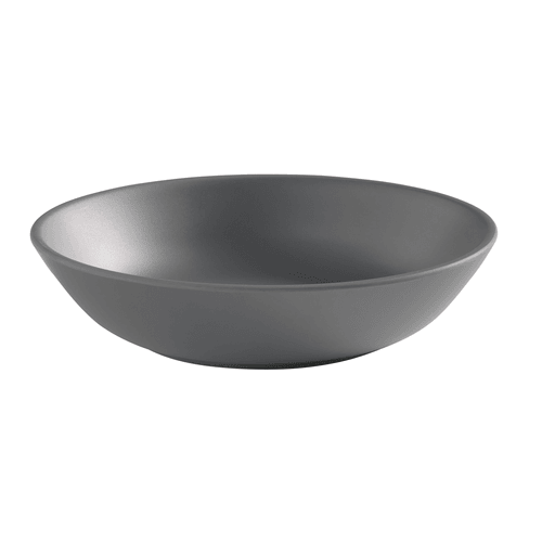 American Metalcraft MCB12GR Mix & Matte Melamine Bowl, 12 oz., Gray