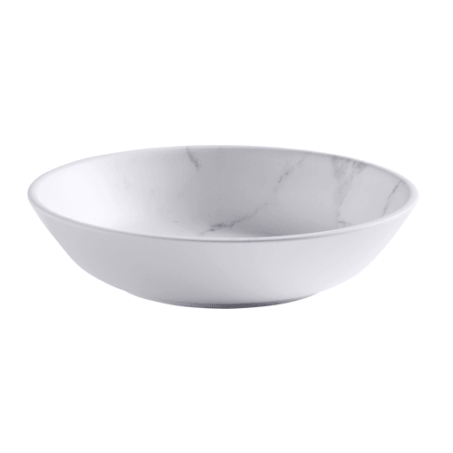 American Metalcraft MCB12MA Mix & Matte Melamine Bowl, 12oz., Marble