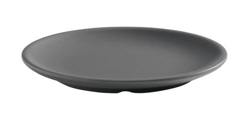 American Metalcraft MCP6GR Mix & Matte Melamine Plate, 6", Gray