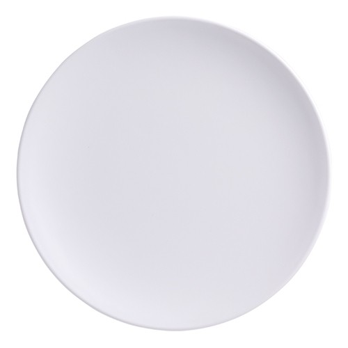 American Metalcraft MCP9WH Mix & Matte Melamine Plate, 9", White