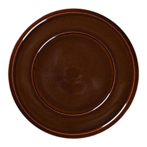 RAK EAFP16HO Ease Plate w/ Rim, 6.3" dia., Honey (Case of 24)