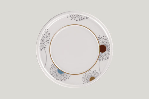 RAK EAFP28D208 Ease Plate w/ Rim, 11" dia., Ivoris (Case of 12)